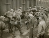 General Dwight Eisenhower Greets Gi'S Loaded Down With Full Packs As They Arrive At A French Port. Feb. 25 History - Item # VAREVCHISL036EC670