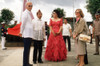 President Ferdinand And Imelda Marcos With U.S. Ambassador To The Philippines Stephen W. Bosworth During A 40Th Anniversary Reenactment Of General Douglas Macarthur'S Landing At Red Beach On October 20 1944. History - Item # VAREVCHISL025EC018