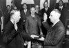Foreground General George C. Marshall Being Sworn In As The New Secretary Of State - Item # VAREVCPBDGEMACS010