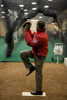 President Barack Obama Warms Up Before Throwing Out The Ceremonial First Pitch On Opening Day Of Baseball Season At Nationals Park In Washington D.C. April 5 2010. History - Item # VAREVCHISL025EC226