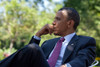 President Barack Obama Is Briefed On The Bp Oil Spill In The Gulf Of Mexico In The Rose Garden Of The White House. June 17 2010. History - Item # VAREVCHISL025EC129