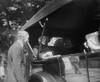 Former President Woodrow Wilson And His Wife Edith Call At White House The Day After Warren Hardings Death History - Item # VAREVCHISL043EC663