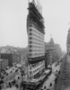 Flatiron Building During Construction In 1902. The Steel Frame Construction History - Item # VAREVCHISL021EC173