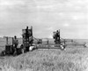 A Tractor Used To Pull Two Combines On A Big Wheat Farm Near Spearman History - Item # VAREVCSBDAGRICS003