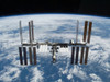 International Space Station In 2009. Photo Made By A Departing Space Shuttle Atlantis On Nov. 25 History - Item # VAREVCHISL034EC003