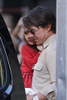 Suri Cruise, Tom Cruise, Leave Their Greenwich Village Apartment Out And About For Celebrity Candids - Tuesday, , New York, Ny May 25, 2010. Photo By Ray TamarraEverett Collection Celebrity - Item # VAREVC1025MYBTY014