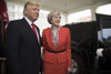 President Donald Trump Welcomes British Prime Minister Theresa May To The White House History - Item # VAREVCHISL046EC347