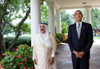 President Obama With Sheikh Sabah The Amir Of Kuwait Outside The Oval Office On Aug. 3 2009. History - Item # VAREVCHISL026EC252