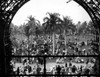 A General View Of The Paddock At The Hialeah Park Track At Miami History - Item # VAREVCSBDFLMICS001