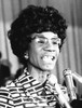 Shirley Chisholm Announces Her Candidacy For The Democratic Presidential Nomination. Her Venue Was The Concorde Baptist Church In Brooklyn On January 25 History - Item # VAREVCCSUB002CS094