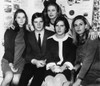 Ingrid Bergman With Her Four Children In New York City For The Holidays. Backstage At The Broadhurst Theatre Where Bergman Was Appearing In Eugene O'Neill'S History - Item # VAREVCCSUB001CS331