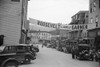 Signs For The 1936 Election. Hardwick Vermont Streets With Campaign Signs For 'Roosevelt And Garner' 'The Townsend Plan' And Landon And Knox. Sept. 1936. History - Item # VAREVCHISL033EC012