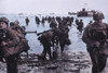 U.S. Infantrymen Wading Ashore From A Landing Craft On Normandy Beach On D-Day. June 6 History - Item # VAREVCHISL037TX284