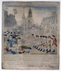 Boston Massacre. British Troops Shoot Into And A Crowd In Boston History - Item # VAREVCHISL003EC132