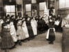 Immigrant Children Saluting The Flag In The Mott Street Industrial School History - Item # VAREVCHISL019EC164