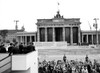 John F. Kennedy-Viewing The Berlin Wall From A Platform At The Brandenburg Gate History - Item # VAREVCHBDJFKECS002
