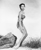 Cyd Charisse Wearing Cole Of California'S Leopard Print Trunks And Halter Portrait - Item # VAREVCPBDCYCHEC106