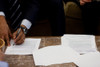 President Barack Obama Works On A Speech In The Oval Office Sept. 7 2010. History - Item # VAREVCHISL025EC184