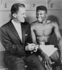 World Welterweight Champion Emile Griffith Being Interviewed By Sportscaster History - Item # VAREVCHISL033EC665