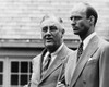 Franklin Roosevelt With His Son James Who Served As Secretary To The President. 1940S. History - Item # VAREVCHISL035EC504