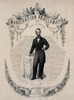 Commemorative Print Of Abraham Lincoln With The Text Of The Emancipation Proclamation Of January 1 History - Item # VAREVCHISL009EC188