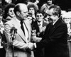 Us Presidents. Vice President Gerald Ford Greets Us President Richard Nixon Upon His Return From The Middle East History - Item # VAREVCPBDRINIEC170