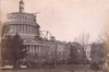 Abraham Lincoln'S Subdued First Inauguration Was Attended By A Small Crowd At The U.S. Capitol. Construction On The Capitol'S Half-Completed Dome Would Continue Throughout The Civil War. March 4 History - Item # VAREVCHISL006EC027