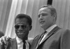 Author James Baldwin And Actor Marlon Brando At The 1963 Civil Rights March On Washington. Aug. 28 History - Item # VAREVCHISL033EC525