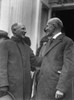 Eugene Debs Facing His Brother Theodore Upon His Release From Atlanta Federal Penitentiary. President Warren G. Harding Commuted His Sentence For Opposing Ww1 In December 1921 History - Item # VAREVCHISL040EC720
