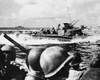 U.S. Landing Craft Approach The Beach Of Angaur Island History - Item # VAREVCHISL036EC692