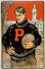 Football. A Princeton Football Player Poses With The Ball History - Item # VAREVCHCDLCGAEC750