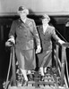 Anne Tracy Morgan And Mrs. W. R. Heberhart Boarding The French Liner Oregon. June 23 History - Item # VAREVCCSUB002CS477