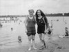 Two Young Women At Washington Dc Bathing Beach In 1921. History - Item # VAREVCHISL002EC278
