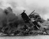 The Battleship Uss Arizona Sinking After Being Hit By Japanese Air Attack On Dec. 7 History - Item # VAREVCHISL036EC289