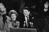 Reagan Presidency. Republican Party Nominee And California Governor Ronald Reagan And Future First Lady Nancy Reagan At The Republican National Convention History - Item # VAREVCPBDROREEC271