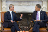President Obama Meets With Chicago Mayor-Elect Rahm Emanuel. March 4 2011. History - Item # VAREVCHISL026EC090
