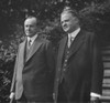 President Calvin Coolidge With 1928 Republican Presidential Nominee Herbert Hoover. History - Item # VAREVCHISL041EC056