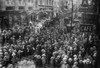 Crowd Of Actors On Nycs 45Th Street During The Actor Equity Strike Of May 1919. It Was The First Major Action Of Actors_ Equity Association History - Item # VAREVCHISL045EC721