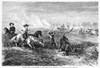 Cowboys Branding Cattle On The Prairies Of Texas. Woodcut From A Sketch By James E. Taylor. Frank Leslie'S Illustrated Newspaper History - Item # VAREVCHCDLCGCEC769