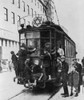 Star Of David Attached To A Street Car In Warsaw'S Ghetto History - Item # VAREVCHISL036EC388