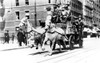 Horse-Drawn Fire Engine In New York City C. 1910. Csu Archives History - Item # VAREVCHBDFIENCS001