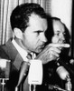 Nixon Vice Presidency. Vice President Richard Nixon At A Press Conference During His Campaign For The Republican Presidential Nomination History - Item # VAREVCPBDRINIEC155