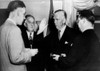 General George C. Marshall Sworn In As Secretary Of Defense. From Left Felix Larkin - Item # VAREVCPBDGEMACS015