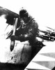 German World War I Aviator Dropping A Bomb Somewhere On The Western Front. 1914-1918. History - Item # VAREVCHISL034EC473