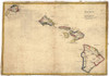 Hawaii. Map Of The Hawaiian Islands History - Item # VAREVCHCDLCGDEC073
