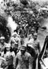 Vietnamese Nationalist Soldiers Heading Toward A French Internment Center During The First Indochina War History - Item # VAREVCHBDCHINCS014