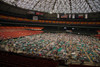 Thousands Of Louisiana Evacuees From Hurricane Katrina In A Red Cross Shelter In The Houston Astrodome. Sept. 2 2005. History - Item # VAREVCHISL030EC117