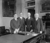 Foreign Debt Commission Was Formed To Collect World War I Debts From Former European Allies. Left To Right Are Garrard B. Winston History - Item # VAREVCHISL007EC763