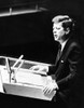 President John Kennedy Addresses The Un General Assembly A Month Before The Cuban Missile Crisis. Sept. 25 History - Item # VAREVCCSUA001CS282