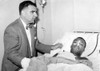 Martin Luther King Jr. In Harlem Hospital After Stabbing In Chest By Letter Opener History - Item # VAREVCPBDMALUCS003